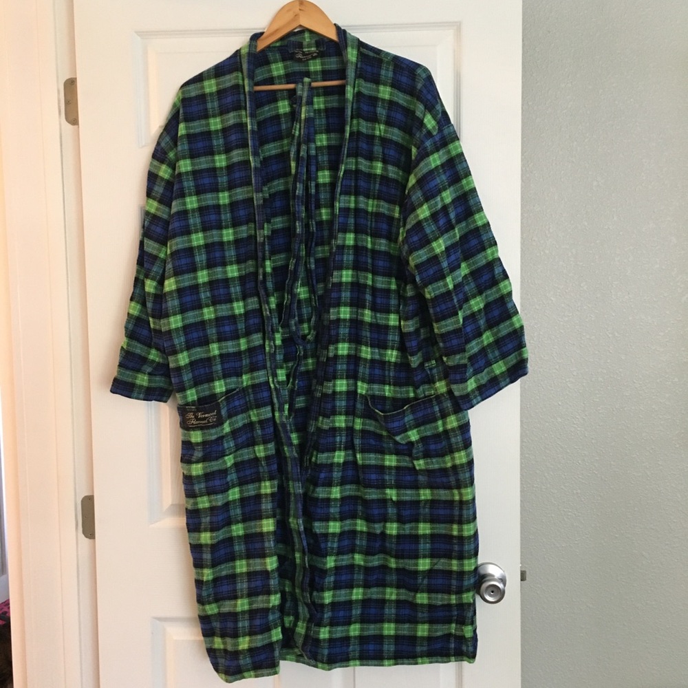 Vermont Flannel Company robe!